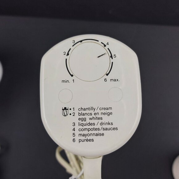 Braun 4166 Blender Mixer Handheld 6 Speed Electric with Accessories Tested - Picture 3 of 10